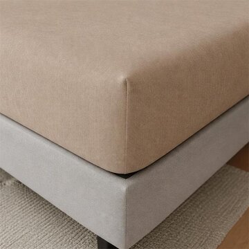 Whitelabel Hoeslaken - Enkel Jersey - Taupe