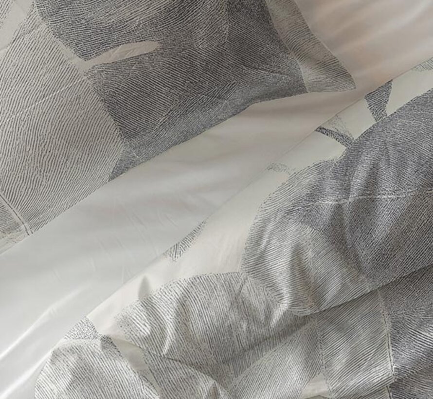 Lunara - Zilvergrijs Dekbedovertrek