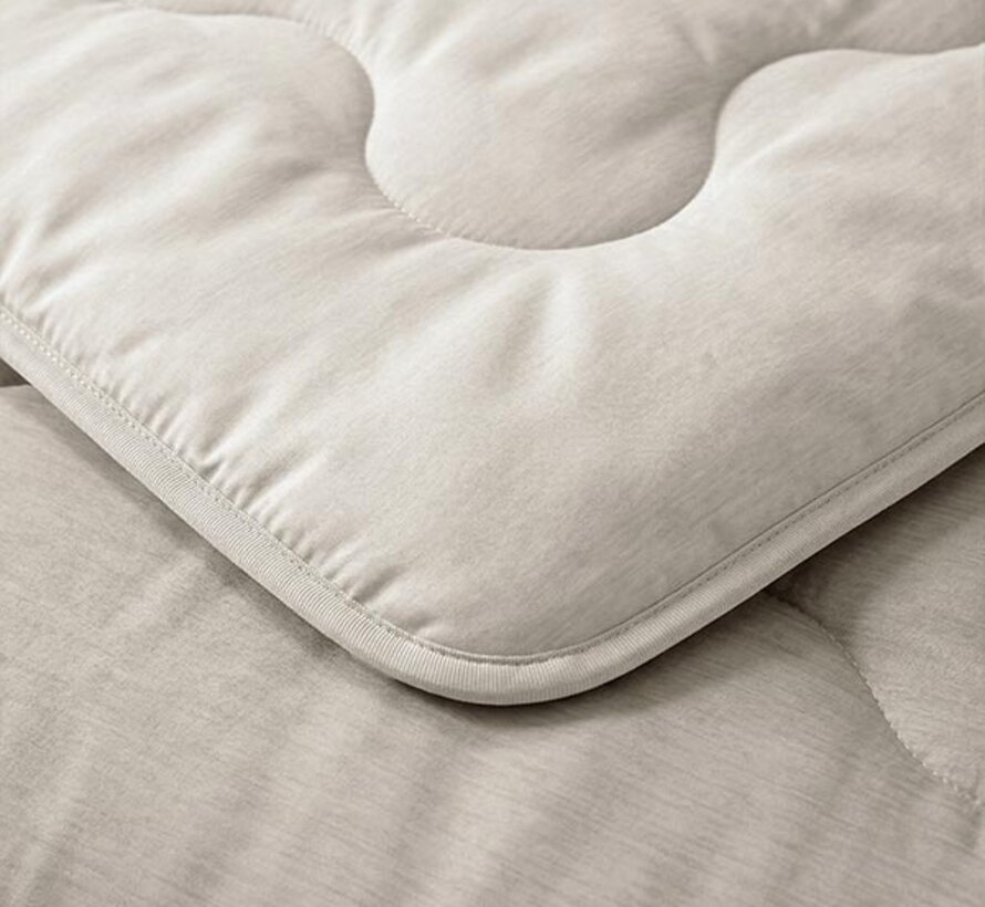 Dekbed Zonder Overtrek - Verkoelende Blue Cell Lazy - Taupe