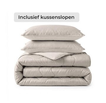 Dreamhouse Dekbed Zonder Overtrek - Verkoelende Blue Cell Lazy - Taupe