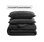 Dekbed Zonder Overtrek - Zwart Velvet Lazy
