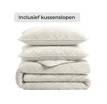 Sleeptime Dekbed Zonder Overtrek - Beige Velvet Lazy