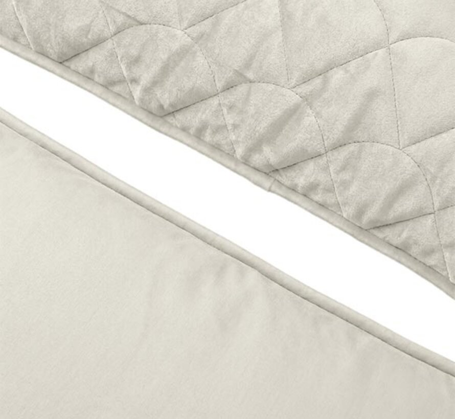 Dekbed Zonder Overtrek - Beige Velvet Lazy