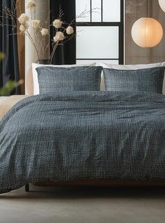 Sleeptime Pure Vintage - Blauw Katoen Dekbedovertrek