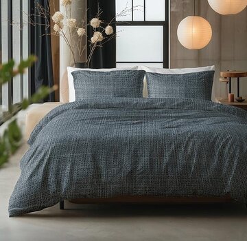 Sleeptime Pure Vintage - Blauw Katoen Dekbedovertrek