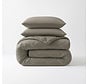 Dekbed Zonder Overtrek - Kaki Diamond Lazy