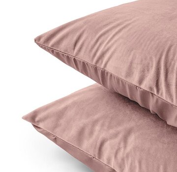 Dreamhouse 2-Pack: Kussenslopen - Velvet - Oud Roze