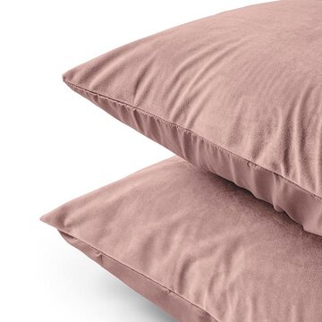 Dreamhouse 2-Pack: Kussenslopen - Velvet - Oud Roze