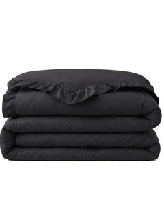 Sleeptime Dekbed Zonder Overtrek - Antraciet Ruffles Lazy