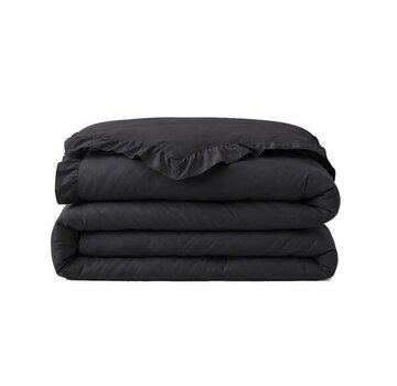 Sleeptime Dekbed Zonder Overtrek - Antraciet Ruffles Lazy