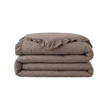 Sleeptime Dekbed Zonder Overtrek - Taupe Ruffles Lazy