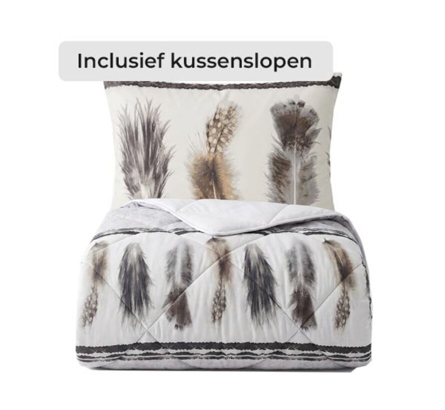 Dekbed Zonder Overtrek - Feathers - Lazy