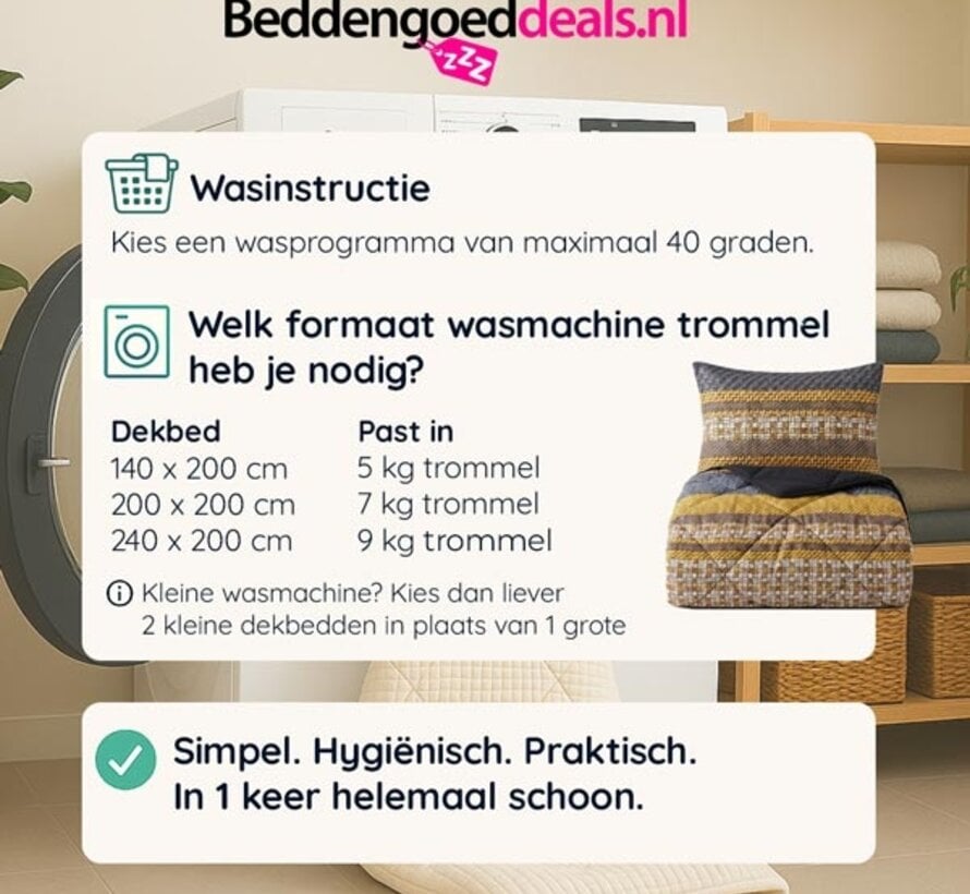Dekbed Zonder Overtrek - Altor - Lazy