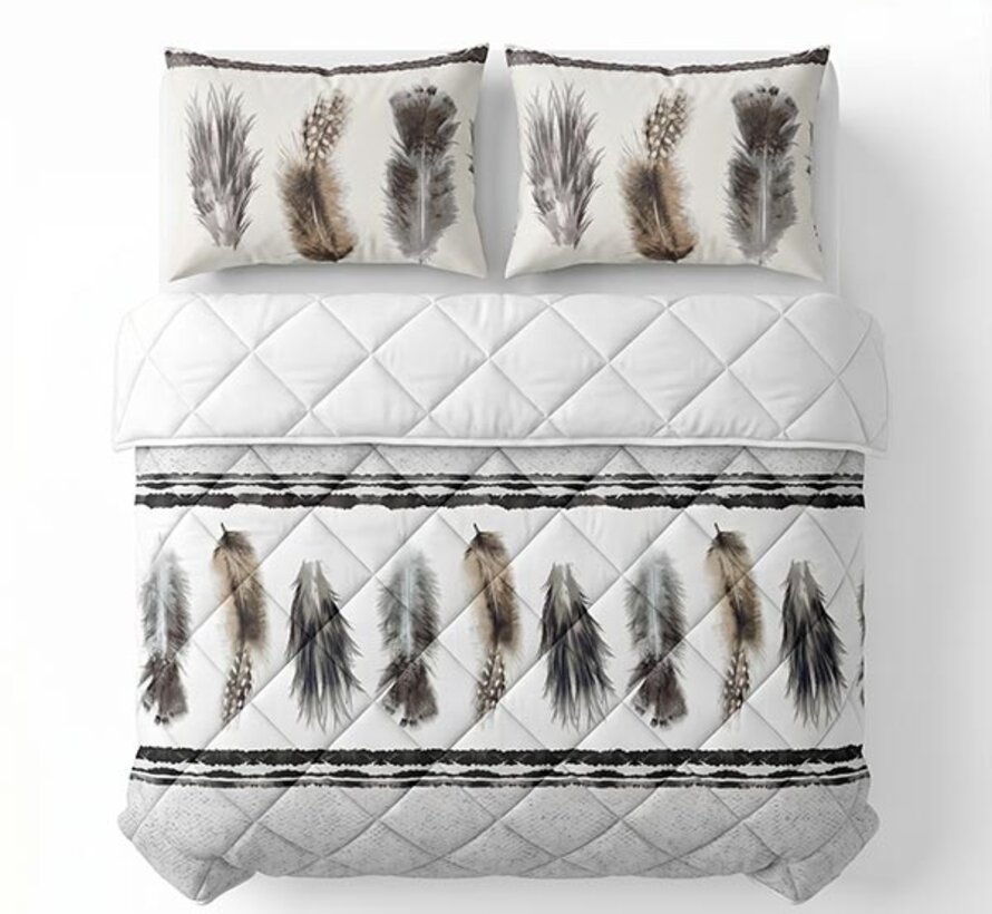 Dekbed Zonder Overtrek - Feathers - Lazy