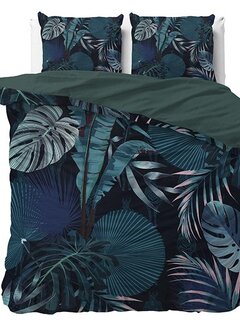 Dreamhouse Satin WILD Edvard - Blauw Dekbedovertrek