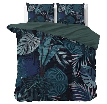Dreamhouse Satin WILD Edvard - Blauw Dekbedovertrek