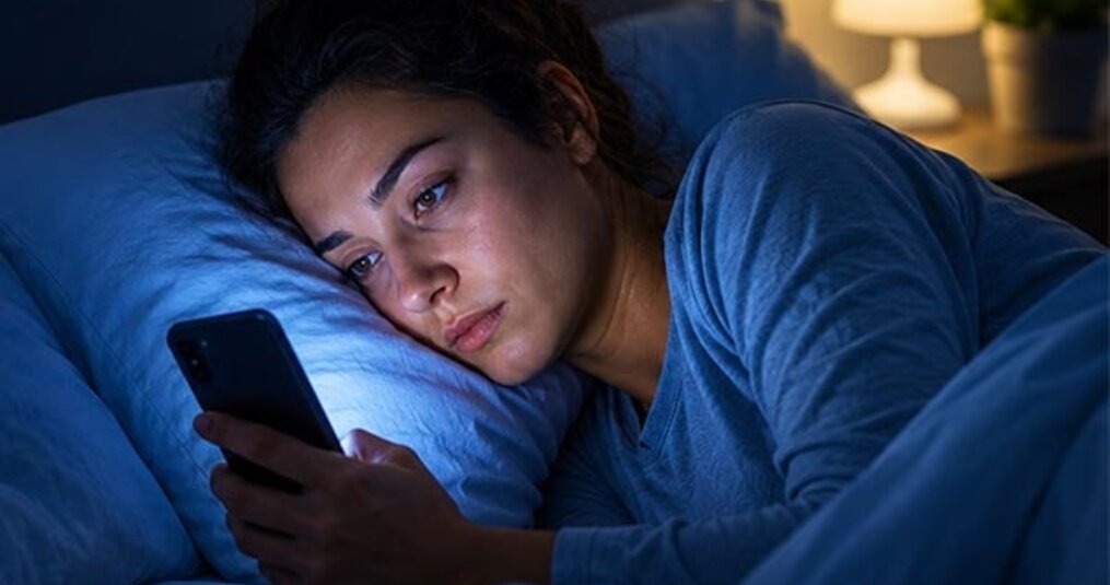 Slaapkwaliteit in het gedrang door smartphonegebruik