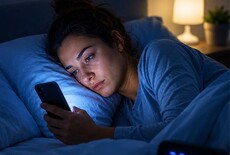 Slaapkwaliteit in het gedrang door smartphonegebruik