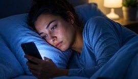 Slaapkwaliteit in het gedrang door smartphonegebruik