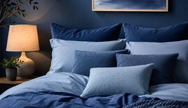Waarom kiezen voor blauw in je slaapkamer? Dit is wat het met je doet
