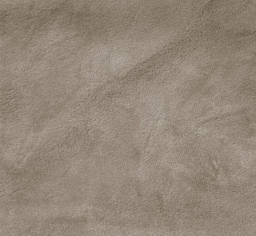 2-Pack: Kussenslopen - Velvet - Taupe/Grijs