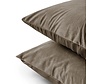 2-Pack: Kussenslopen - Velvet - Taupe
