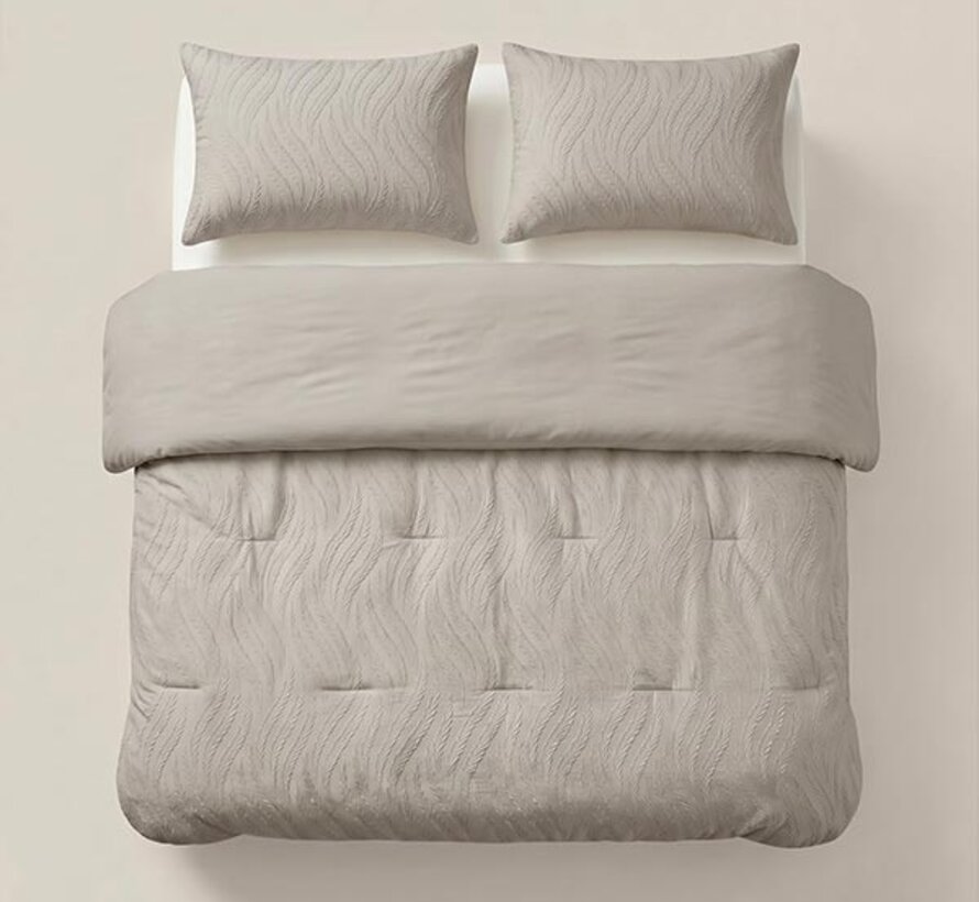 Dekbed Zonder Overtrek - Taupe Rafa Lazy