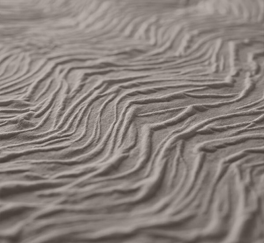 Dekbed Zonder Overtrek - Taupe Salva Lazy