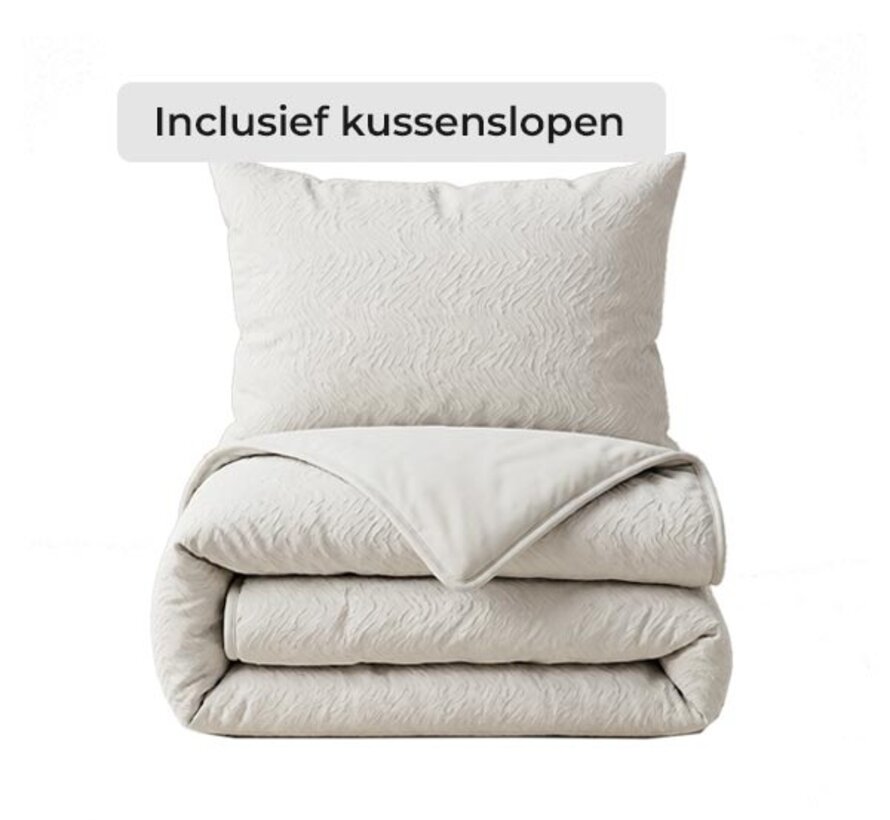 Dekbed Zonder Overtrek - Beige Salva Lazy