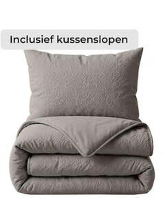 Sleeptime Dekbed Zonder Overtrek - Taupe Salva Lazy