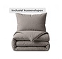 Dekbed Zonder Overtrek - Taupe Salva Lazy