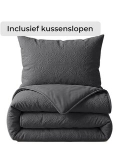 Sleeptime Dekbed Zonder Overtrek - Grijs Salva Lazy