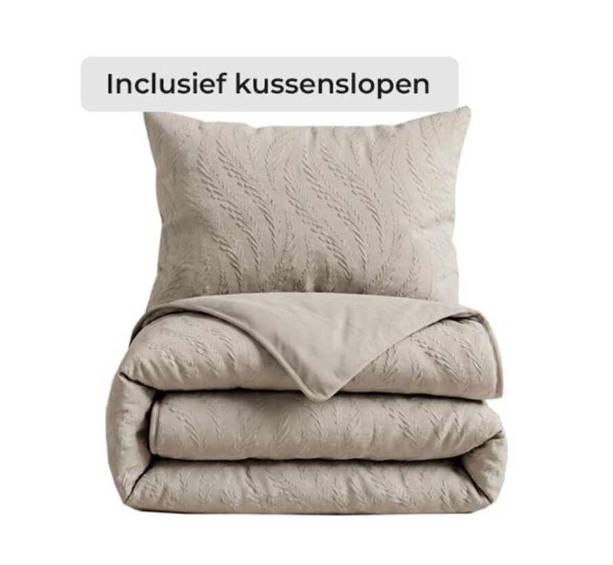 Dekbed Zonder Overtrek - Taupe Rafa Lazy