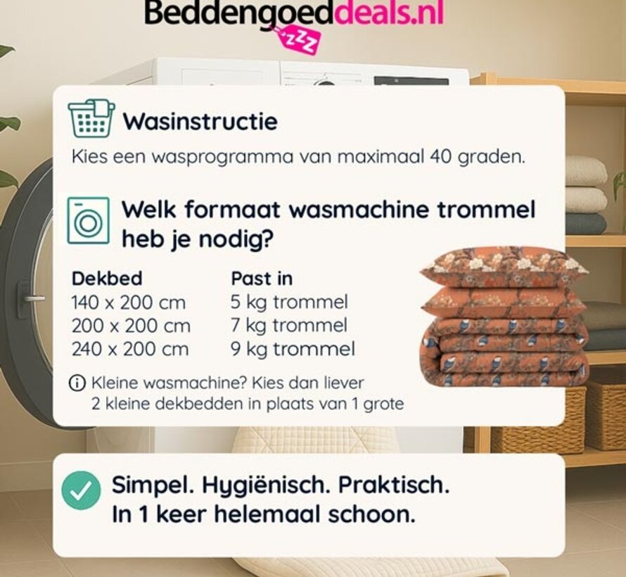 Dekbed Zonder Overtrek - Palazzo Terra
