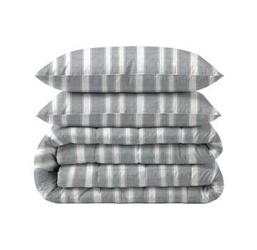 Whitelabel Dekbed Zonder Overtrek - Divided Grey