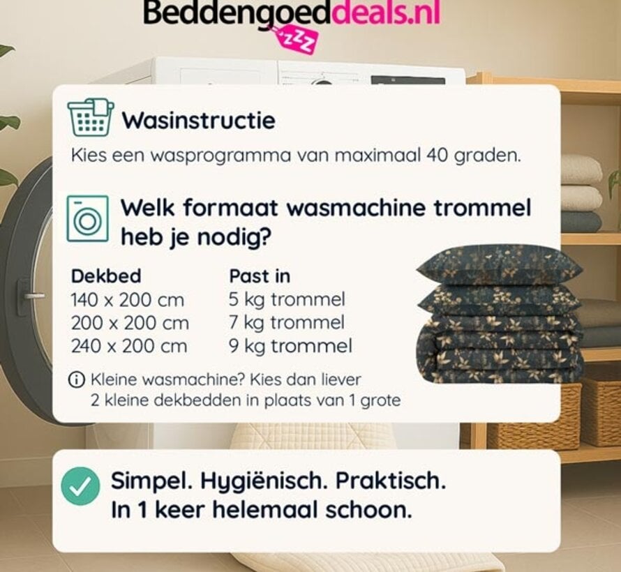 Dekbed Zonder Overtrek - Herbarium