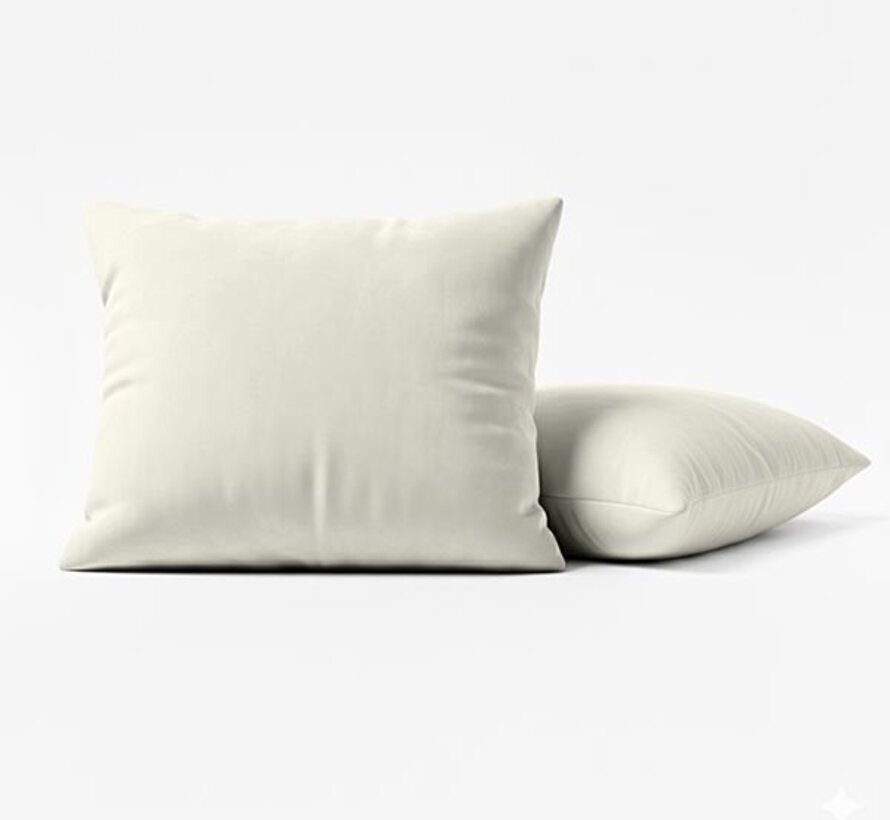 2-Pack: Kussenslopen - Creme