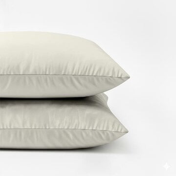Whitelabel 2-Pack: Kussenslopen - Creme