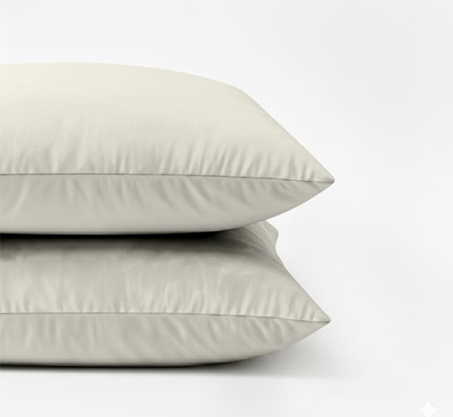 2-Pack: Kussenslopen - Creme