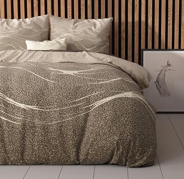 Sleeptime Essentials Ravna - Taupe Dekbedovertrek