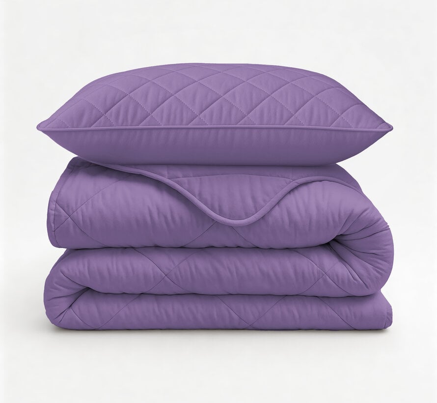 Dekbed Zonder Overtrek - Lavendel Lazy