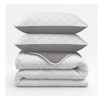 Sleeptime Dekbed Zonder Overtrek - Gebroken Wit/Taupe Lazy