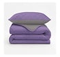 Dekbed Zonder Overtrek - Lavendel/Taupe Lazy