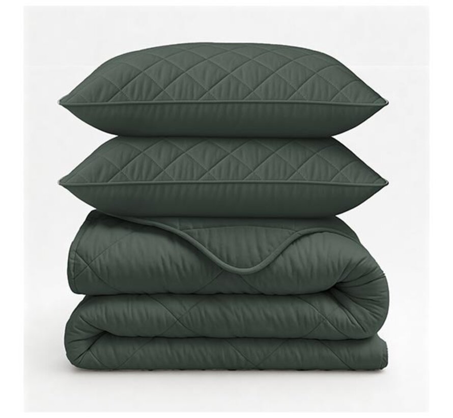 Dekbed Zonder Overtrek - Groen Lazy