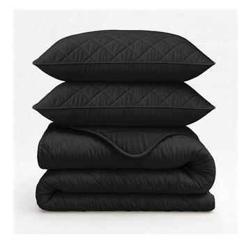 Sleeptime Dekbed Zonder Overtrek - Zwart Lazy