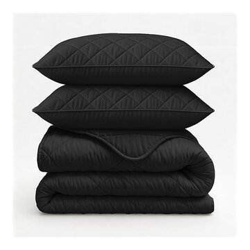 Sleeptime Dekbed Zonder Overtrek - Zwart Lazy