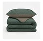 Dekbed Zonder Overtrek - Groen/Taupe Lazy