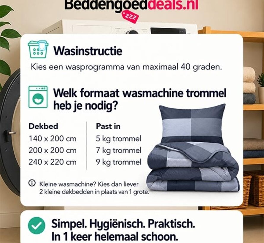 Dekbed Zonder Overtrek - Anne - Lazy