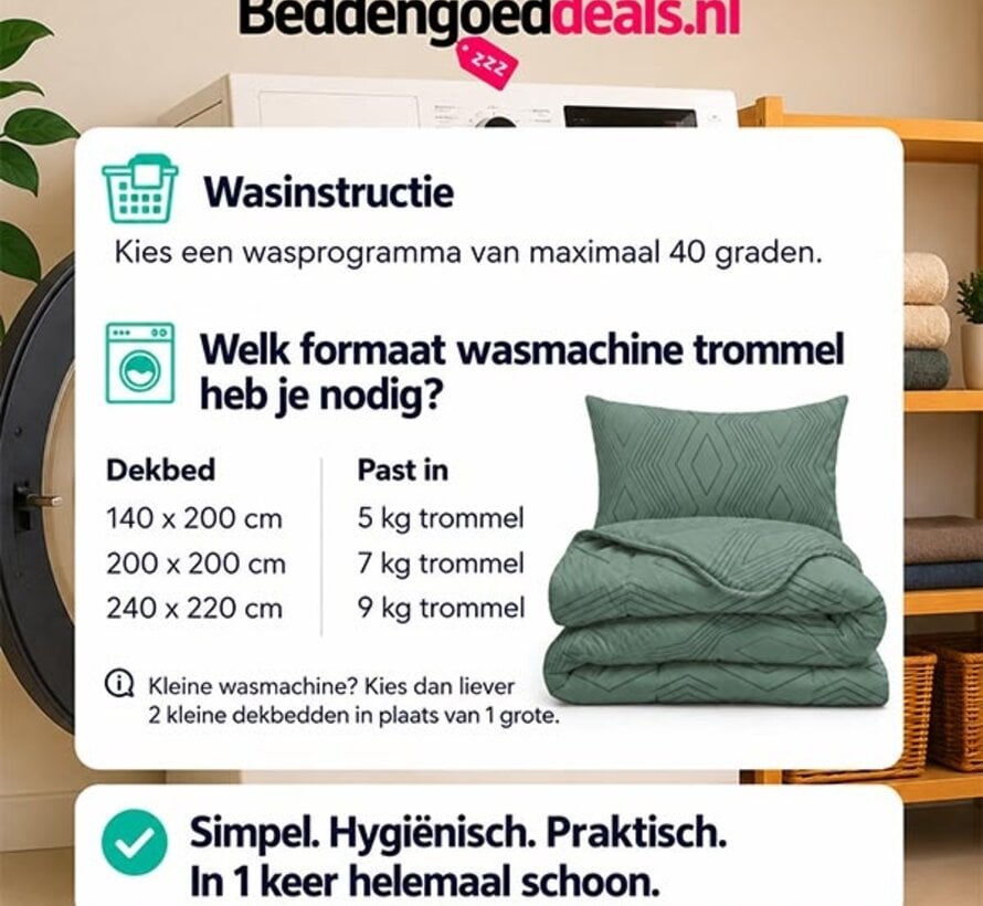 Dekbed Zonder Overtrek - Dorian - Lazy
