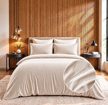 Sleeptime Velvet Cartier - Creme Dekbedovertrek